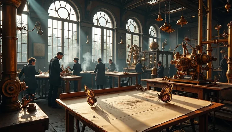 娱乐城发明家工作室内部场景