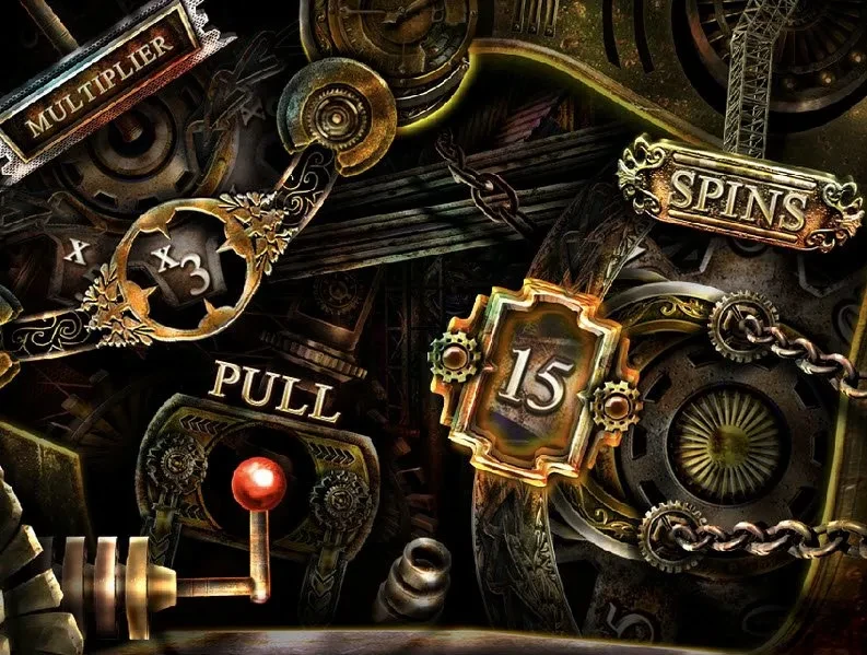 娱乐城蒸汽朋克老虎机游戏界面